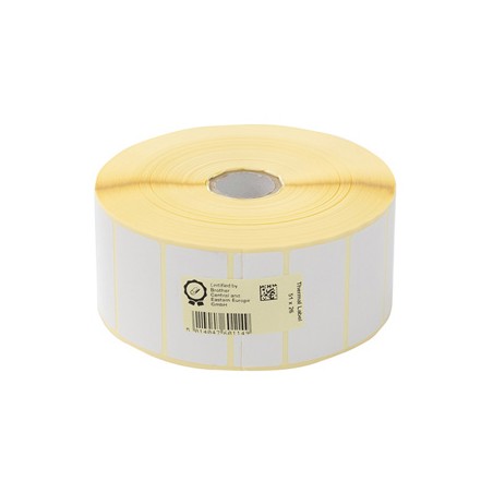 Brother etykiety do nadruku termicznego 51mm x 26mm, biała, 3000 szt., LDE1E026051127P, drukarki z serii TD