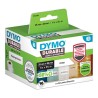 Dymo etykiety polipropylenowe 89mm x 25mm, białe, wielofunkcyjny, 2x350 szt., 2112285