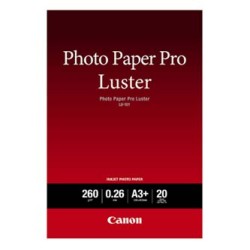 Canon Photo Paper Pro Luster, LU-101, foto papier, połysk, 6211B008, biały, A3+, 13x19", 260 g/m2, 20 szt., atrament