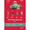 Canon Photo Paper Variety Pack VP-101, VP-101, foto papier, 5x PP201, 5x SG201 (10x15cm), 5x MP101, 5x GP501 ( typ połysk, 0775B
