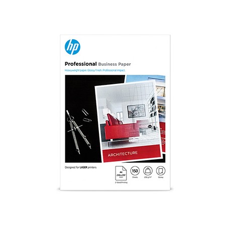 HP PROF, 7MV83A, papier, połysk, biały, A4, 200 g/m2, 150 szt., niewymieniono