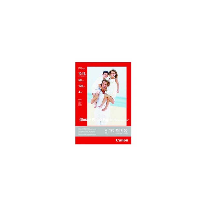 Canon Photo paper glossy, GP-501, foto papier, połysk, 0775B005, biały, 10x15cm, 4x6", 210 g/m2, 10 szt., atrament