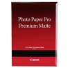 Canon PM-101 Photo Paper Premium Matte, PM-101, foto papier, matowy, 8657B017, biały, A2, 16.54x23.39", 210 g/m2, 20 szt., niewy