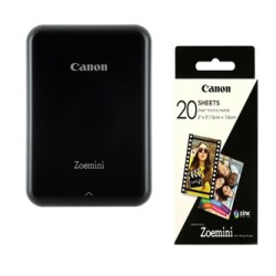 Canon ZINK Photo Paper, ZINK, foto papier, bez marginesu typ połysk, Zero Ink typ 3214C002, biały, 5x7,6cm, 2x3", 20 szt., termo