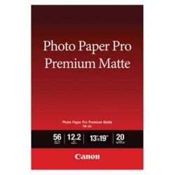 Canon Photo paper premium matte, PM-101, foto papier, matowy, 8657B007, biały, A3+, 13x19", 210 g/m2, 20 szt., atrament