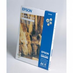 Epson Matte Paper Heavyweight, C13S041256, foto papier, matowy, silny typ biały, Stylus Photo 1270, 1290, A4, 167 g/m2, 50 szt.,