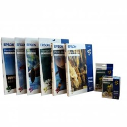 Epson Premium Semigloss Photo, C13S041332, foto papier, półpołysk, biały, Stylus Photo 880, 2100, A4, 251 g/m2, 20 szt., atramen