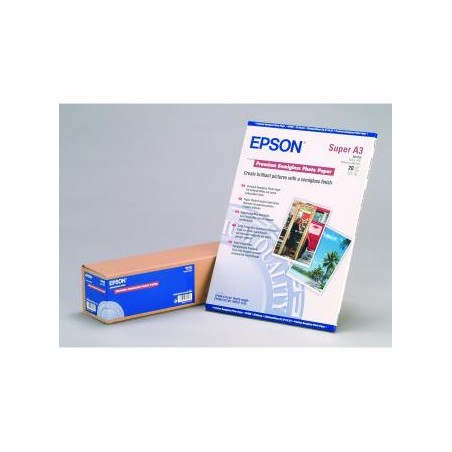 Epson Premium Semigloss Photo, C13S041328, foto papier, półpołysk, biały, Stylus Photo 1270, 2000P, A3+, 251 g/m2, 20 szt., atra
