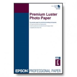Epson Premium Luster Photo Pa, C13S042123, foto papier, połysk, biały, A2, 250 g/m2, 25 szt., atrament