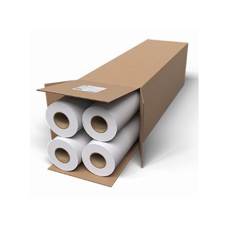 HP 610/45.7/Bright White Inkjet Paper, matowy, 24", A6DE5A, 90 g/m2, papier, 610mmx45.7m, biały, do drukarek atramentowych, rolk