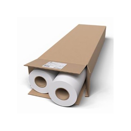 HP 914/45.7/Bright White Inkjet Paper, matowy, 36", 2-pack, A6DE6A, 90 g/m2, papier, 914mmx45.7m, biały, do drukarek atramentowy