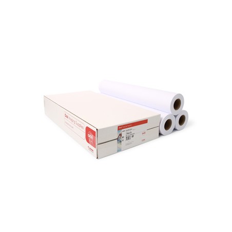 Canon-Océ IJM021, Roll Paper Standard, matowy, 36", 3-pack, 7675B055, 90 g/m2, papier, 914mmx50m, biały, do druku technicznego, 