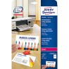 Avery Zweckform wizytówki, z gładka krawędzią, 10szt./A4 typ matowe, białe, A4, 270 g/m2, 85x54mm, 25 arkusza, do drukarek atram