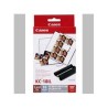 Etykiety Canon Selphy CP XXX, biała, 18, szt. szt., KC18IL, do drukarek termosublimacyjnych, 22x17,3mm, w opakowaniu tusz