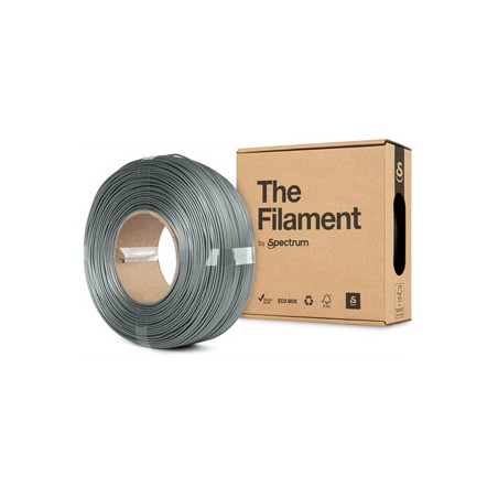 Spectrum The Filament Filament ReFill PETG 1000g, silver aluminium