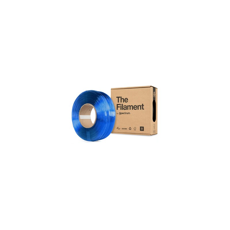 Spectrum The Filament Filament ReFill PETG 1000g, transparent blue