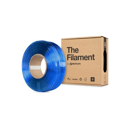Spectrum The Filament Filament ReFill PETG 1000g, transparent blue
