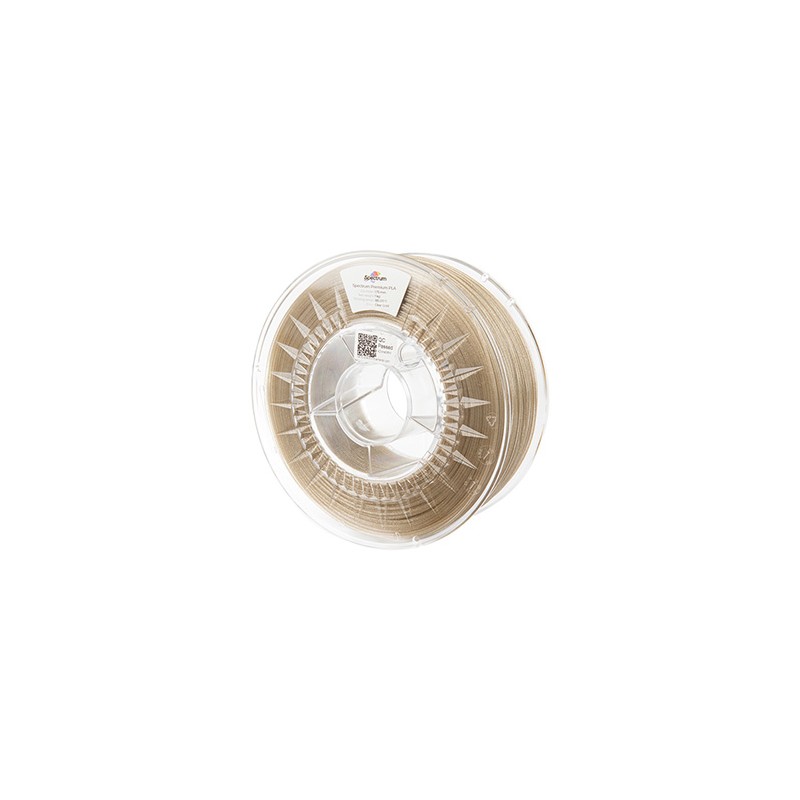 Spectrum Filament PLA Glitter 1000g, clear gold, EOL