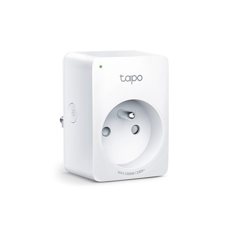 Gniazdko smart Tapo P100 220-240 V 50/60 Hz, konfiguracja z WiFi, MAX.2300W, biała, TP-LINK, pilot, timer, sterowanie głosowe