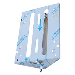 Lampa owadobójcza 230 V, do 80 m2, 2x15W, srebrny, Format1, ITRAP30, IP65, z powierzchnią klejącą