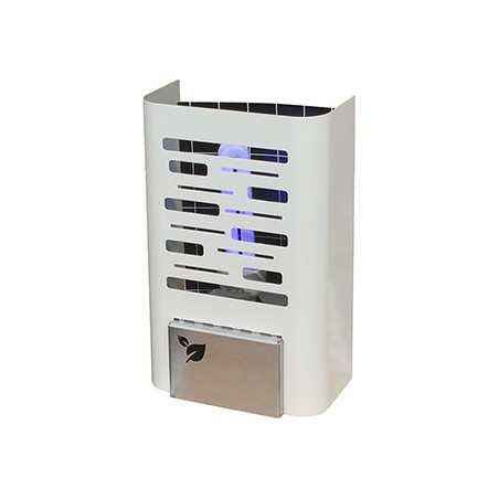 Lampa owadobójcza 230 V, do 50 m2, 20W, srebrny, Format1, IGLUCN, IP20, z lepem na owady