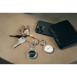 Lokalizator Bluetooth My Finder Coin czarny i biały, 32134, Verbatim