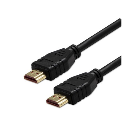 Video Kabel HDMI M - HDMI M, HDMI 2.1 - Ultra High Speed, 3m, pozłacane złącza, czarny, Logo blister, 8K@60Hz, 48Gb/s, EOL