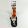 Audio Kabel Jack (3,5mm) M - Jack (3,5mm) M, 1.5m, czarny, Logo, EOL