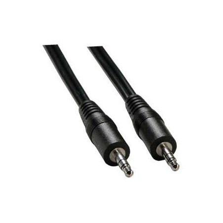 Audio Kabel Jack (3,5mm) M - Jack (3,5mm) M, 10m, czarna
