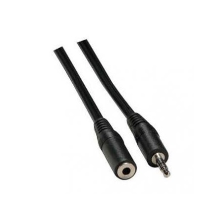 Przedłużacz do kabli audio Jack (3,5mm) M - Jack (3,5mm) F, 10m, czarna