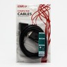 Video Kabel DVI (24+1) M - DVI (24+1) M, Dual link, 2m, chroniony, czarny, Logo blister, EOL