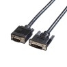 Video Kabel DVI (12+5) M - VGA (D-Sub) (M), 2m, czarny, EOL