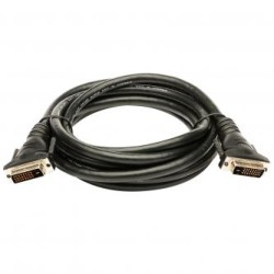Video Kabel DVI (24+1) M - DVI (24+1) M, Dual link, 3m, chroniony, czarny, EOL