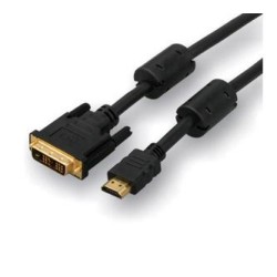 Video Kabel DVI (18+1) M - HDMI M, 5m, czarny, EOL