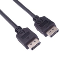 Video Kabel DisplayPort M - DisplayPort M, 0.5m, czarny, EOL