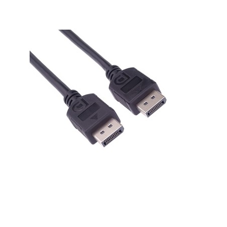 Video Kabel DisplayPort M - DisplayPort M, 0.5m, czarny, EOL