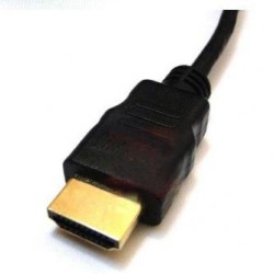Video Kabel micro HDMI (M) - HDMI M, HDMI 1.4 - High Speed with Ethernet, 1m, czarna, EOL