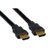 Video Kabel HDMI M - HDMI M, HDMI 1.4 - High Speed with Ethernet, 2m, pozłacane złącza, czarny, Logo blister, EOL