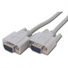Video Kabel VGA (D-Sub) (M) - VGA (D-Sub) (M), 2m, szary, Logo, EOL