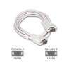 Video Kabel VGA (D-Sub) (M) - VGA (D-Sub) (M), 2m, szary, Logo, EOL