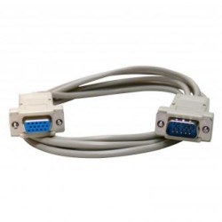 Przedłużacz do kabli video VGA (D-Sub) (M) - VGA (D-sub) (F), 2m, szary, Logo blister, EOL