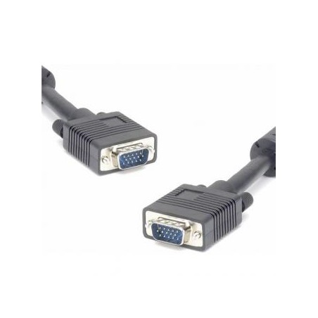 Video Kabel SVGA (D-sub) M - SVGA (D-sub) M, 3m, chroniony, czarny, Logo, EOL