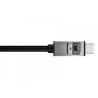Avacom USB kabel (3.2 gen 2), USB C (M) - USB C (M), 1m, Power Delivery 60W, czarny, data + zasilanie