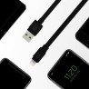 Green Cell kabel GCmatte Lightning Flat kabel 25 cm z szybkim ładowaniem Apple 2.4A