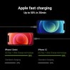 Green Cell kabel Ray USB-A - Lightning biała LED 200cm z support do Apple 2.4A szybkie ładowania