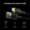 Green Cell kabel Ray USB-A - USB-C Green LED 200cm z support do Ultra Charge QC3.0 szybkie ładowania