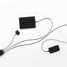 Zestaw 3x Green Cell kabel GC Ray USB - Lightning 30cm, 120cm, 200cm do iPhone, iPad, iPod, biała LED, szybkie ładowania