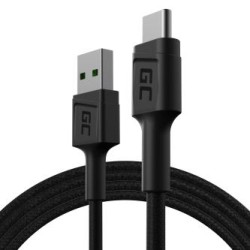 Green Cell kabel GC PowerStream USB-A - USB-C 120cm Ultra Charge, QC 3.0