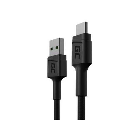 Green Cell kabel GC PowerStream USB-A - USB-C 30cm quick charge Ultra Charge, QC 3.0
