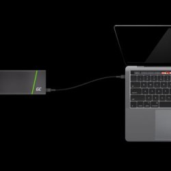 Green Cell kabel GC PowerStream USB-C - USB-C 200cm z power Delivery (60W), 480 Mbps, Ultra Charge, QC 3.0